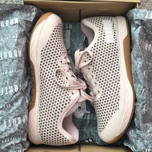 nobull blush suede trainer